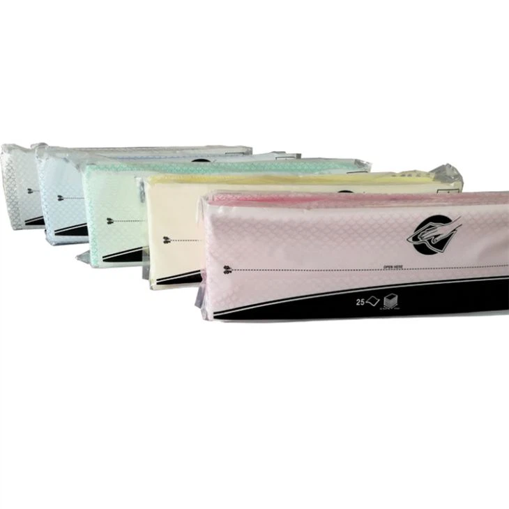 Gevouwen hardere reinigingsdoek